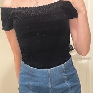 Off the shoulder top